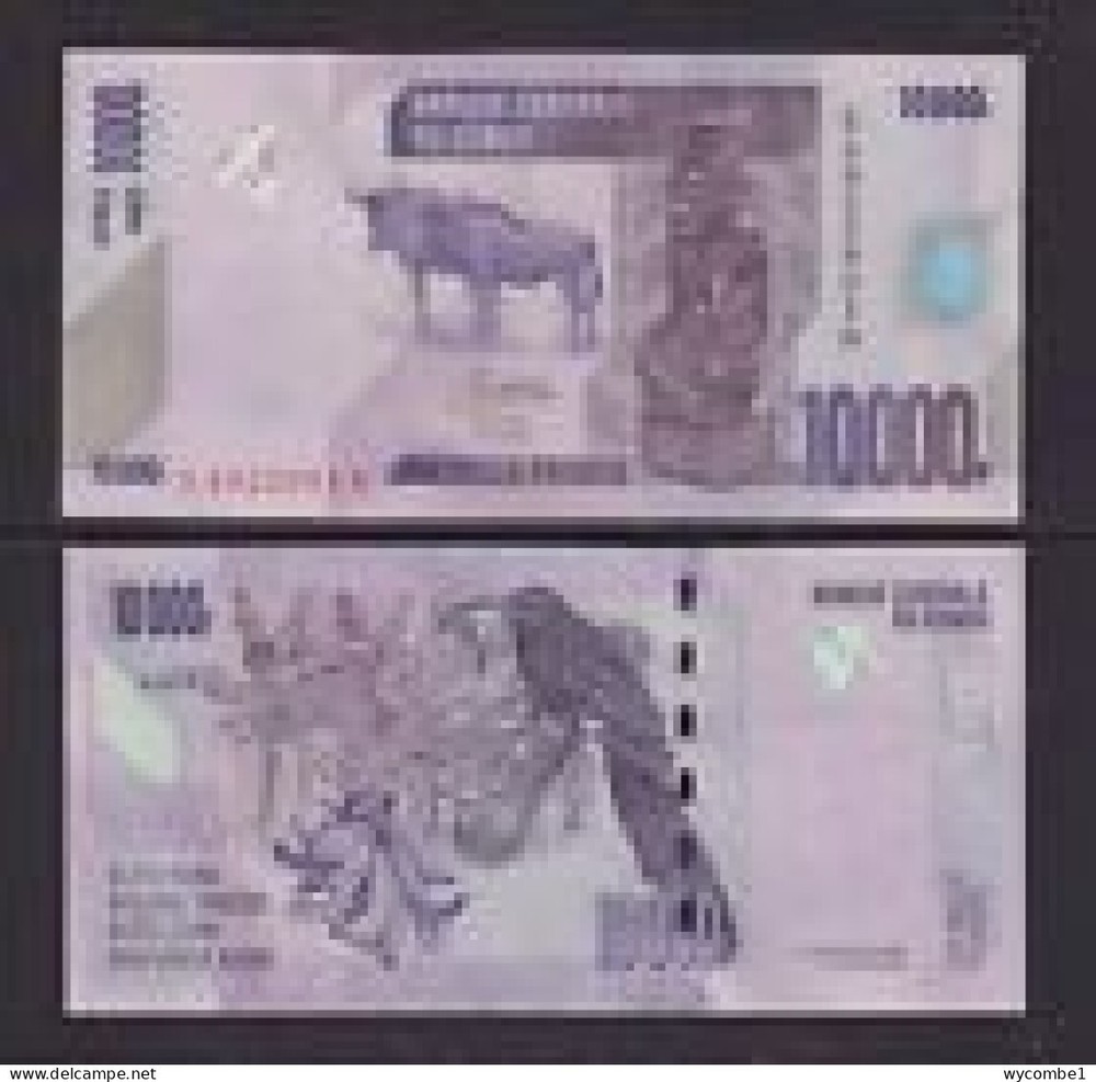 CONGO DR - 2022 10000 Francs UNC Banknote