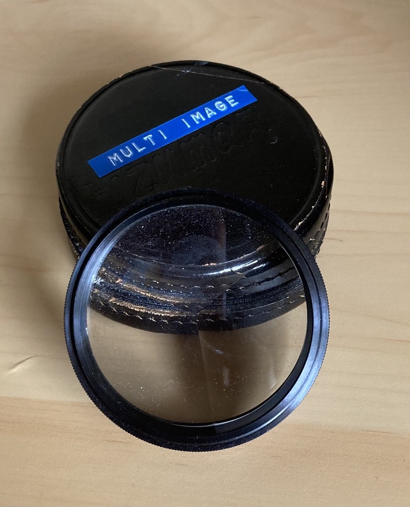 VIVITAR 46MM SKYLIGHT CLEAR FILTER With Case Nice! Izumar 55.O With Case