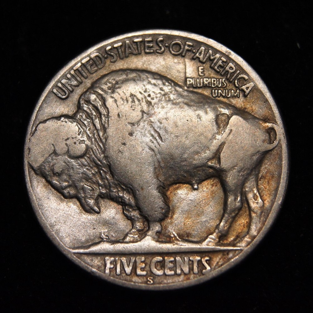 1920-S Buffalo Nickel VF+