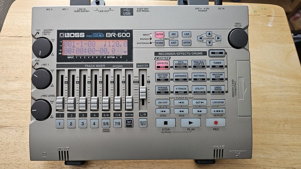 Boss BR-600 Portable Digital Recorder Studio - Good Condition