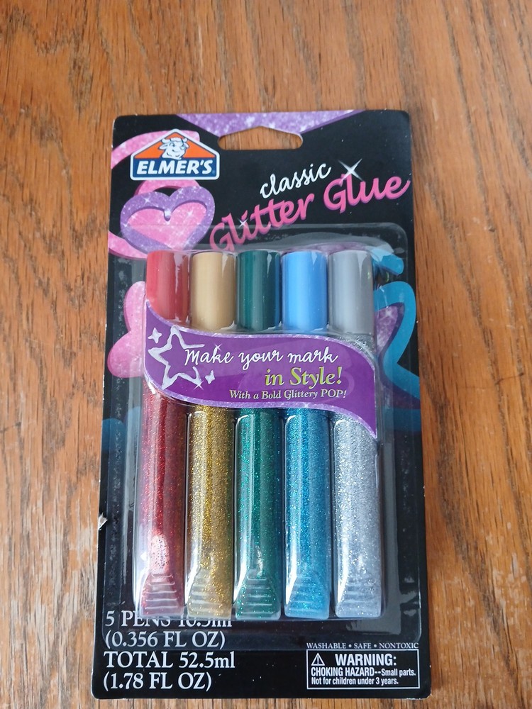 Elmers Classic Glitter Glue 5 pack