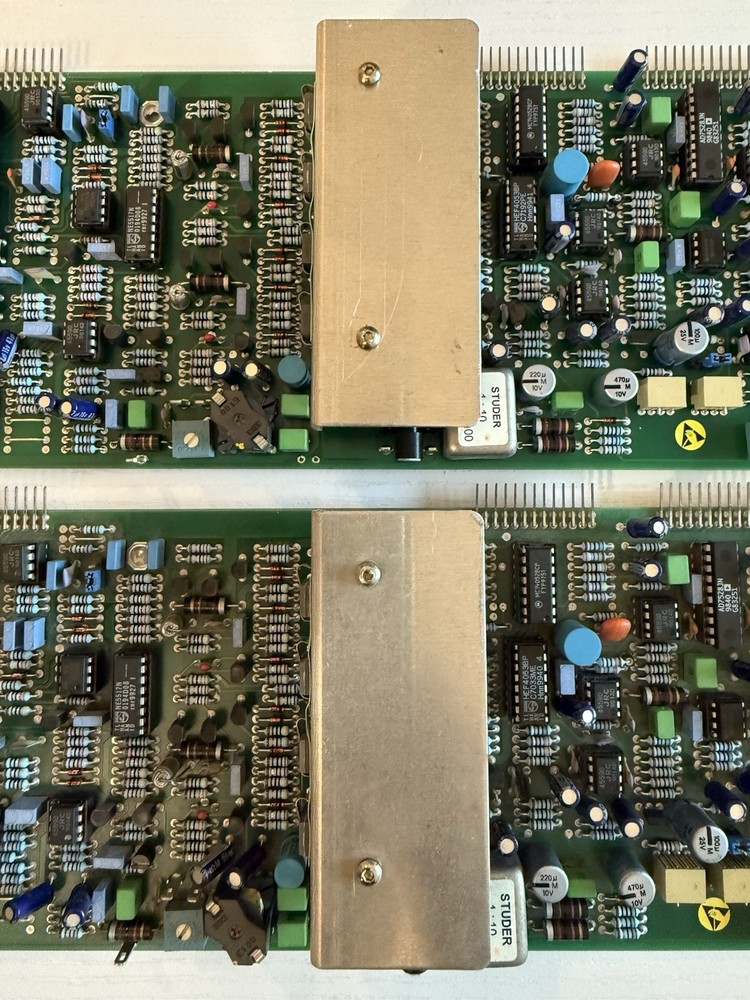 Studer A807 Sound Board – Matched Pair