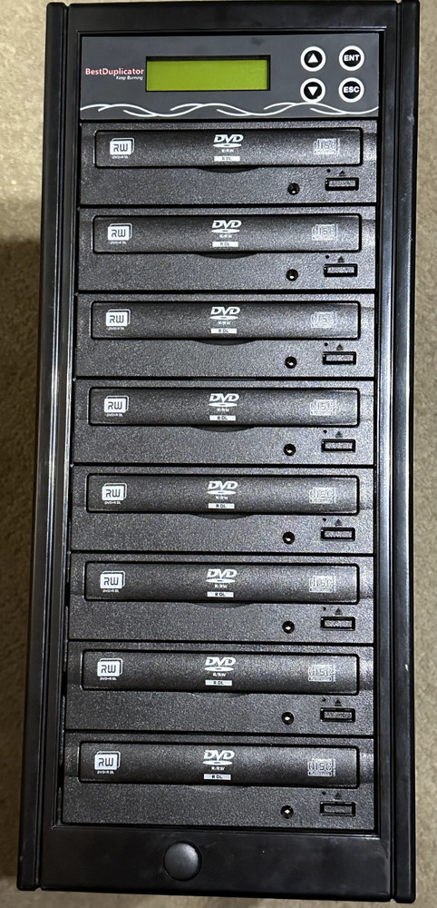 BestDuplicator BD7TOS CD / DVD Duplicator - Black