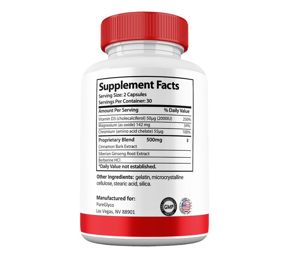 PureGlyco Capsules, Max Strength Glycogen Support Supplement (10 pack)