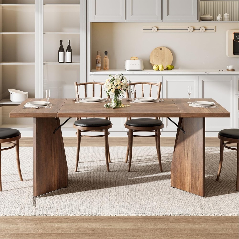 Thick Panel/ Double-Sided Triamine Dining Table-Iron Foot 3 P2/Pb 1 False 30Mm