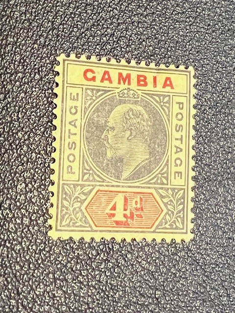 Gambia stamp 49 MH
