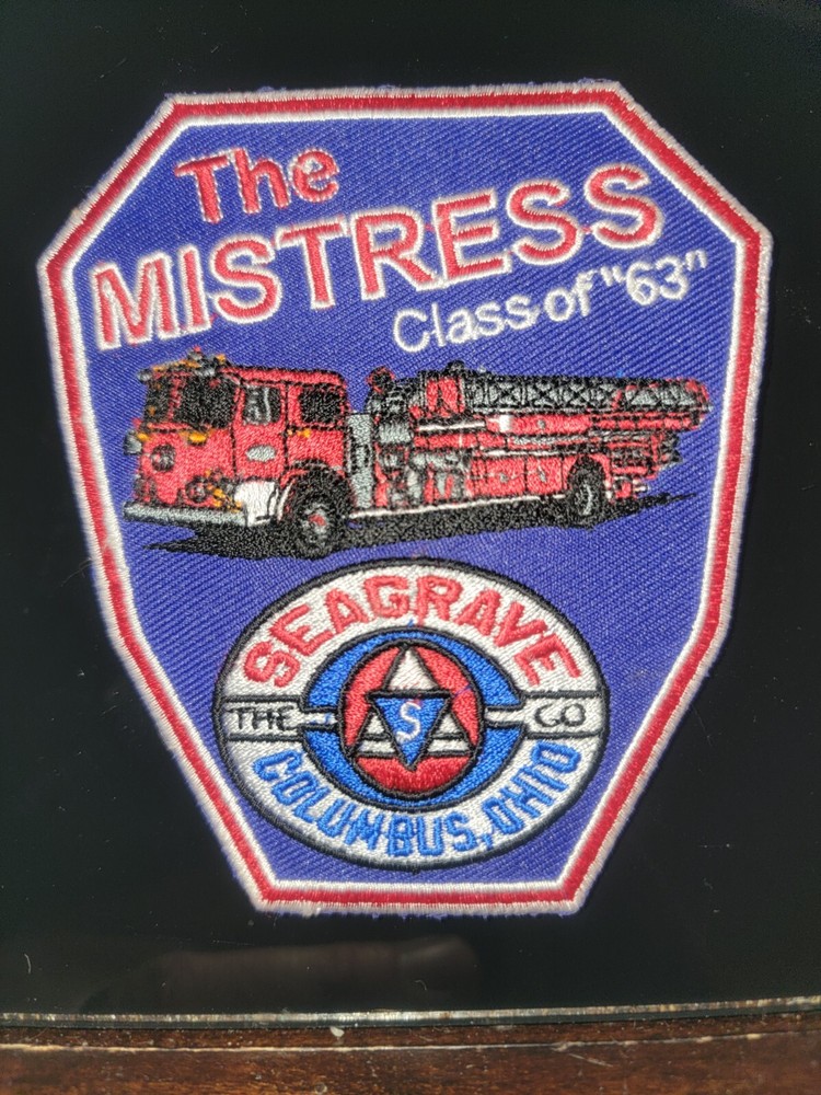 Mistress Fire Patch 1963 Seagrave