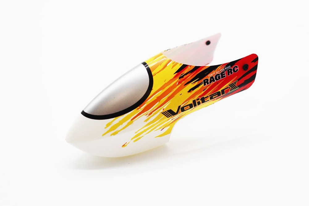 Rage R/C - Red Replacement Canopy; Volitar X