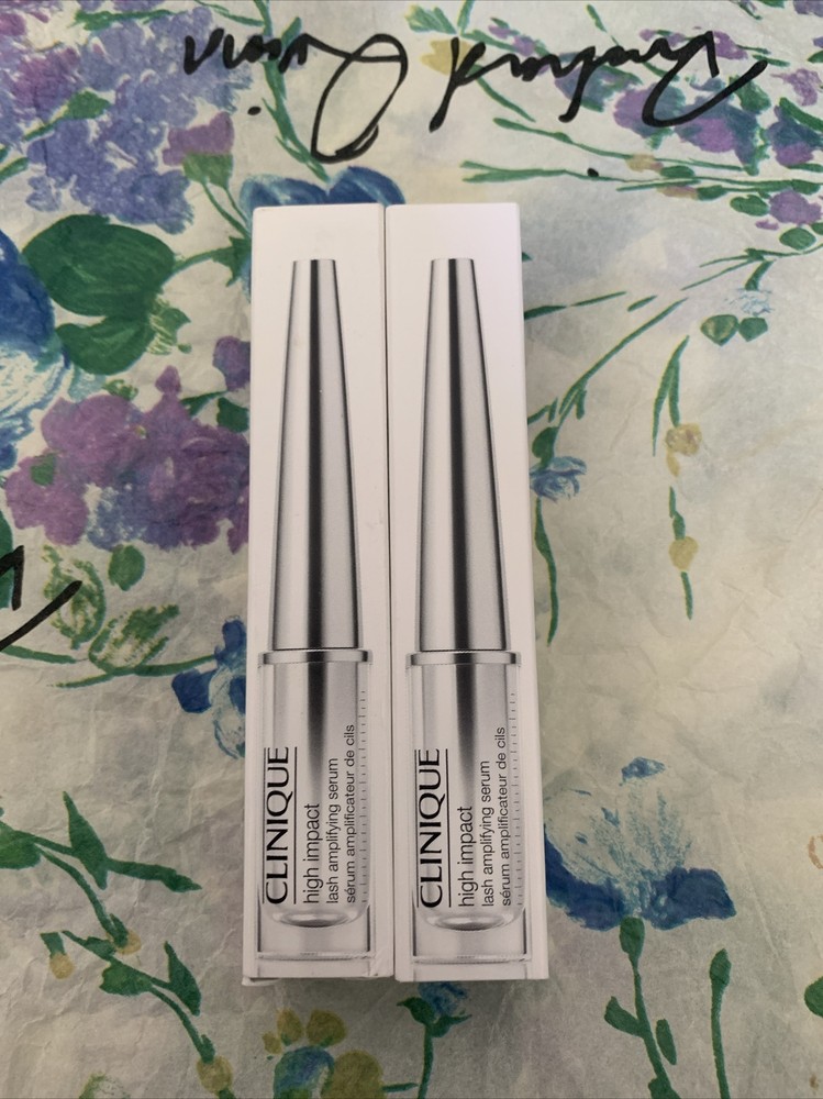 x2 Clinique High Impact Lash Amplifying Serum (3ml) Each