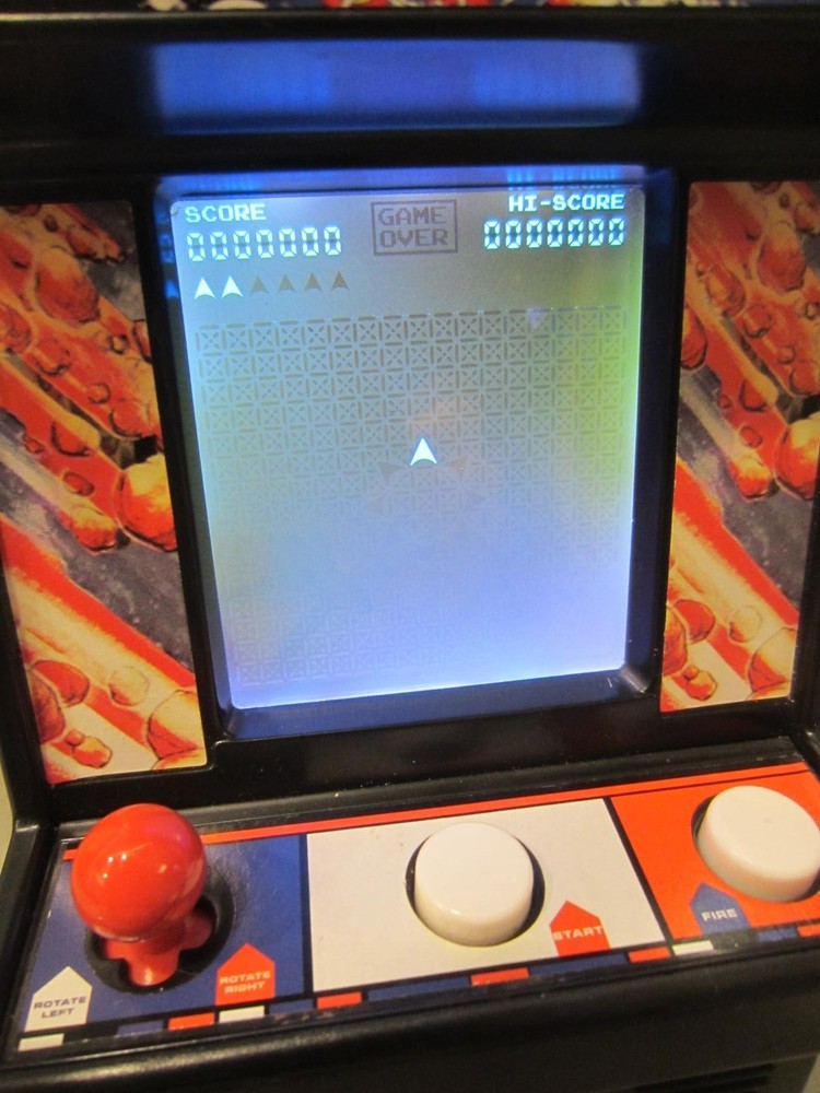 Atari Interactive Asteroids 1979 Mini Arcade Electronic Handheld Game Works