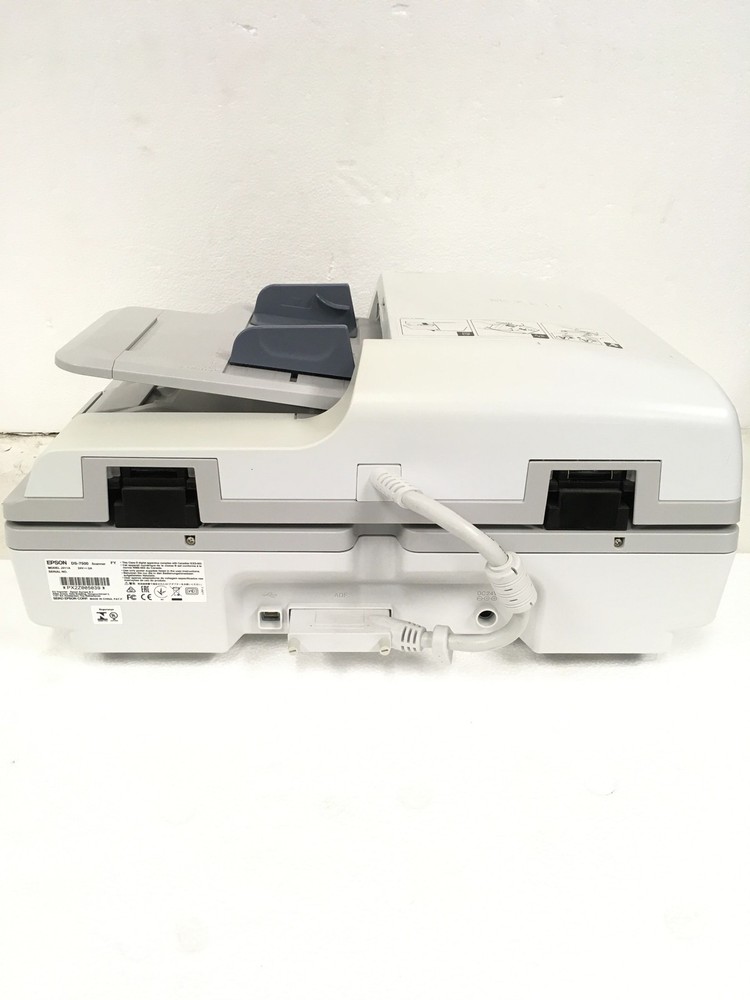 Epson WorkForce DS-7500 Sheetfed Document Scanner w/ 11K Scan Count, AC Adapter