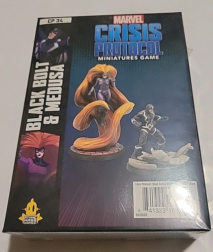 Marvel Crisis Protocol: Black Bolt and Medusa
