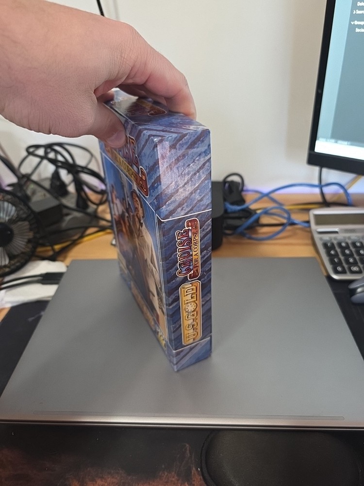 Cruise For A Corpse - for the Commodore Amiga - CIB With MAP