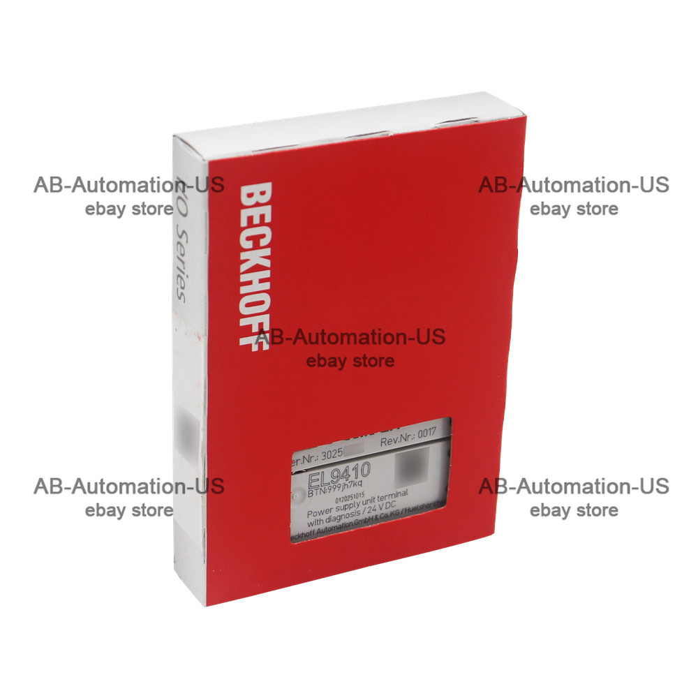 NEW BECKHOFF EL9410 EtherCAT Terminal power supply for E-bus