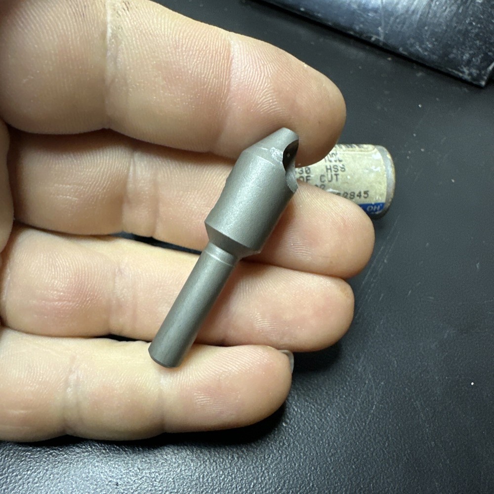 WELDON DC-14 HSS 60° 0 Flute Countersink Deburring " Machinist Tool US