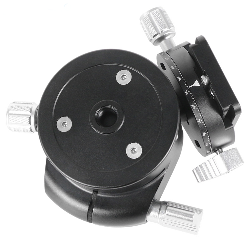 55mm Low center gravity tripod panoramic head With Quick Release Plate for DSLR