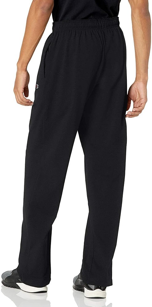 Champion Men's Open Bottom Jersey Sweatpants