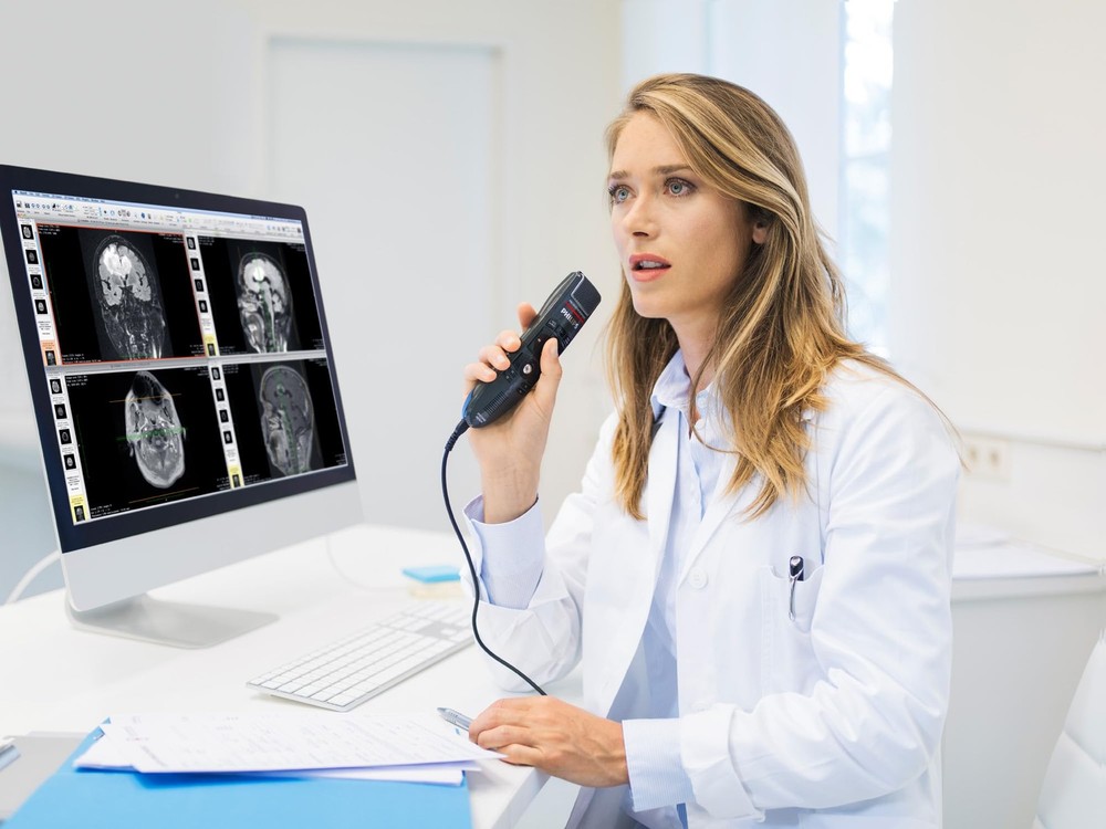 Philips SpeechMike Premium Dictation USB Microphone Slide-Switch