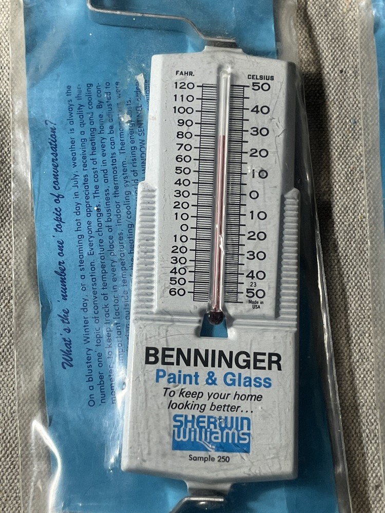 (3) WINDOW SENTINEL ADVERTISING THERMOMETERS NOS (MORCO)
