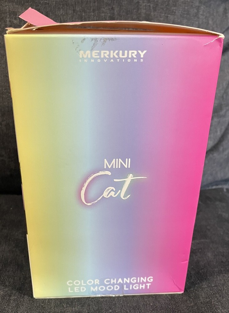 Cat Coloring Changing Light LED Mood Mini Battery Powered Nightlight