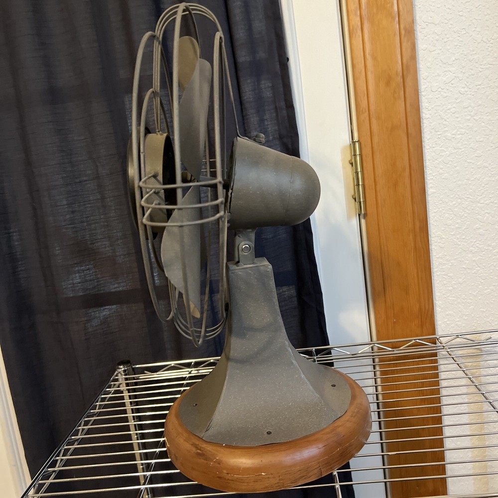 Clock In A Display Fan