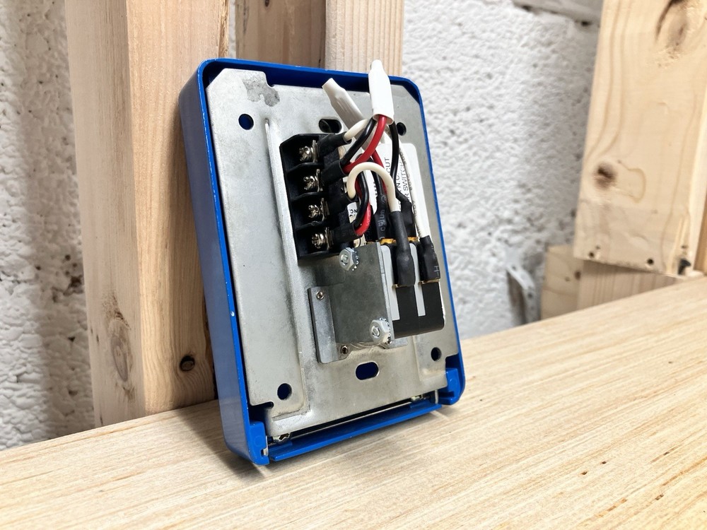 Blue Emergency Door Release Pull Handle Access Control Device