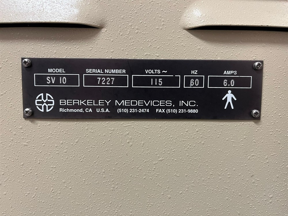 Berkeley SV-10 Synevac Vacuum Curettage System 10