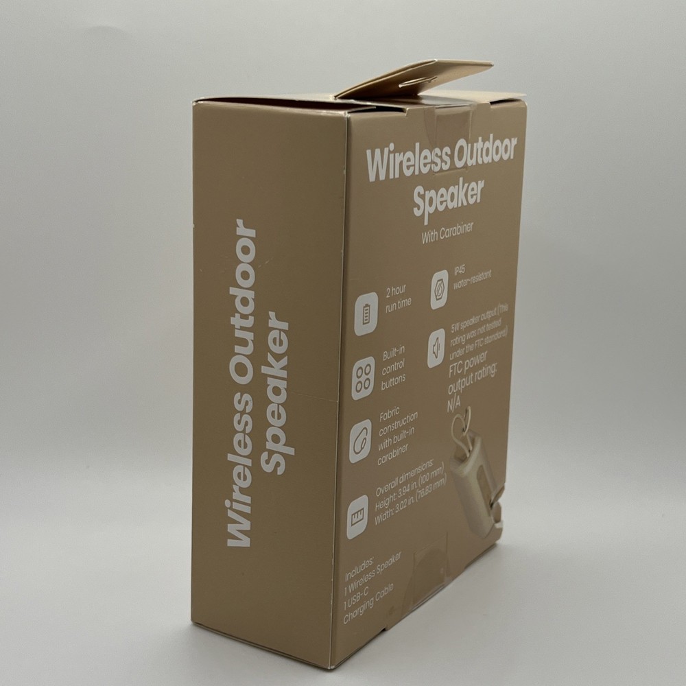 Wireless Outdoor Speaker Portable