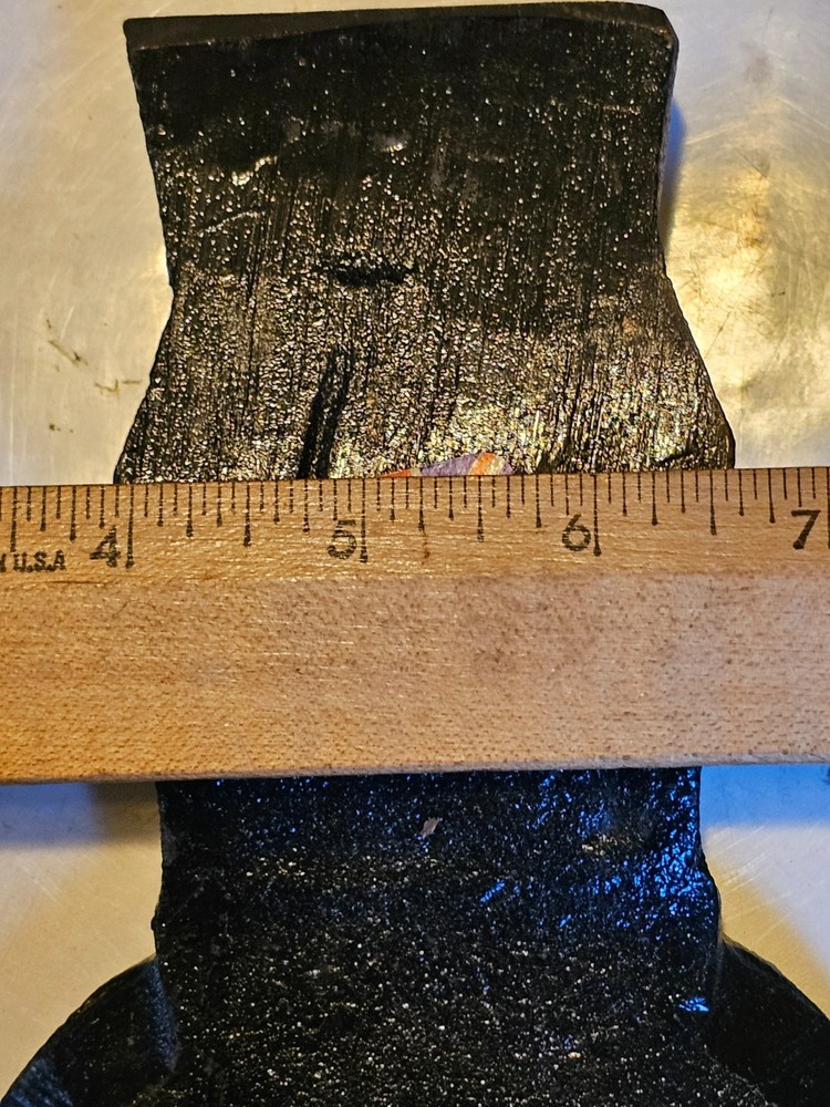 Axe Head has marked in Britain sticker on it