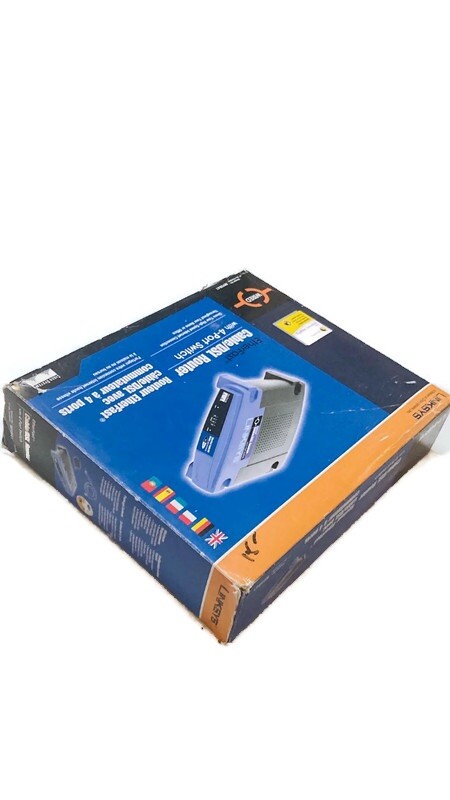 Cisco Linksys EtherFast Cable/DSL Router with 4-Port Switch Model BEFSR41 NIB