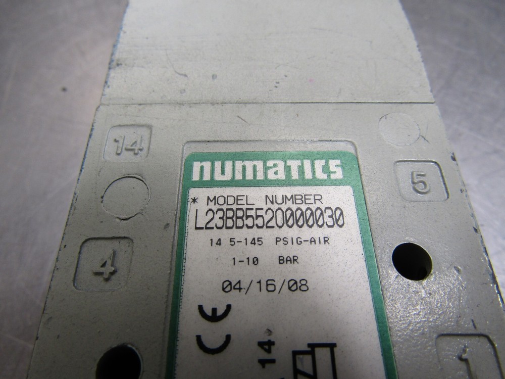 Numatics L23BB552O000030 Valve 120V