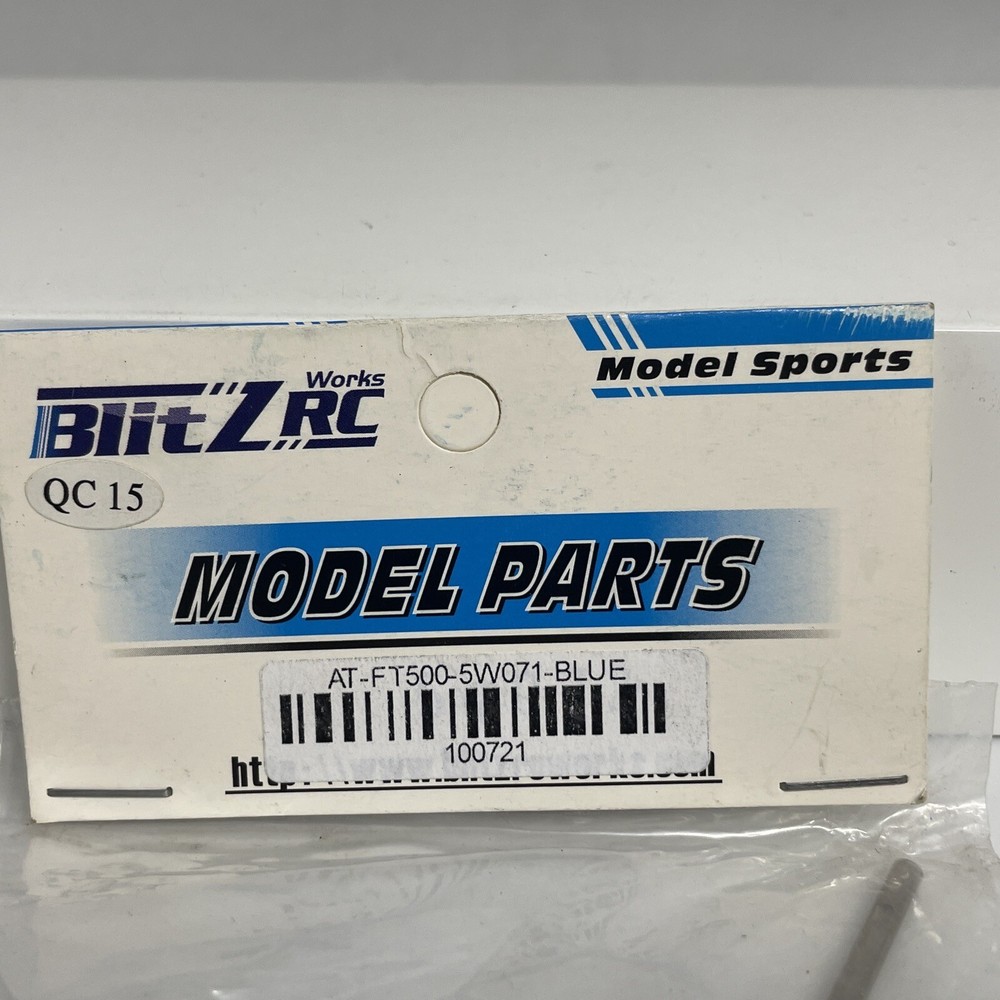BLITZ RC WORKS - ART TECH FT500 - Front Wheel Set - Part #5W071 - Same Day Ship