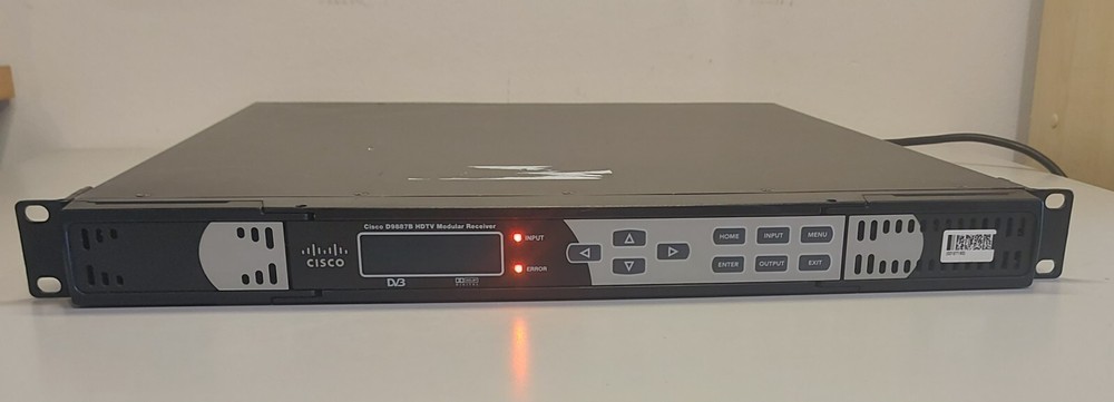 Cisco D9887B HDTV Receiver Video Audio