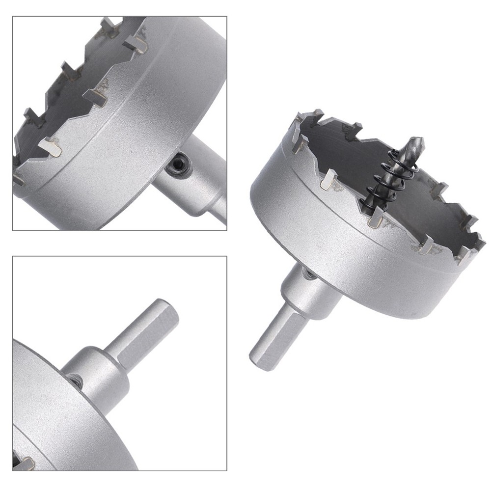 85mm Carbide Hole Saw Cutter Drill Bits Tool for Stainless Steel