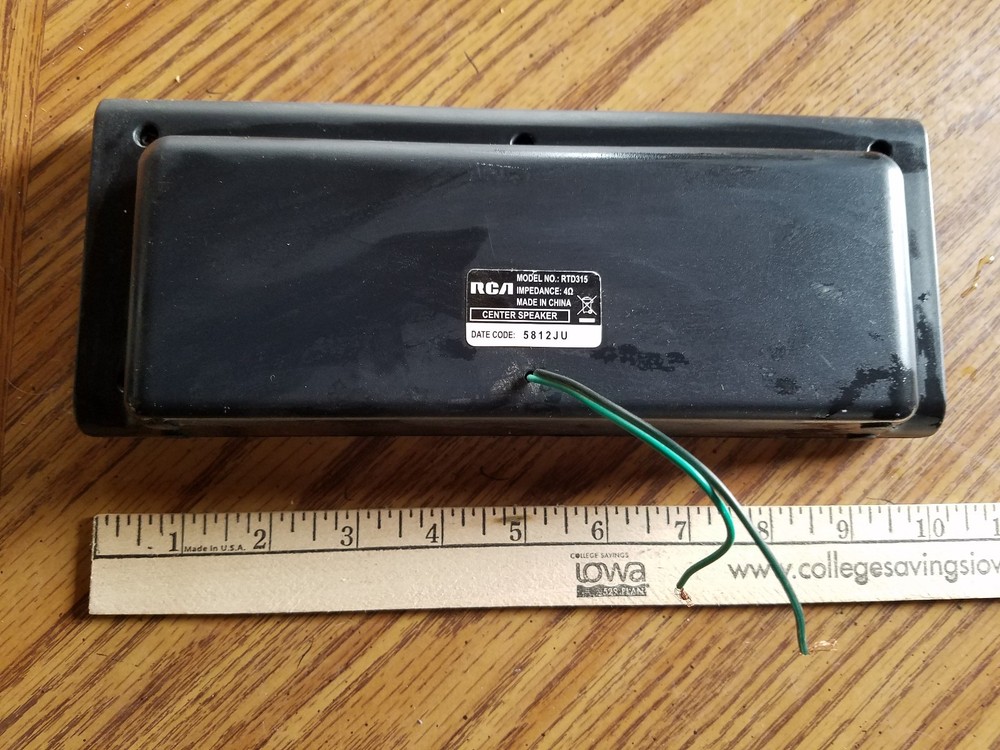 RTD 315 RCA SPEAKER
