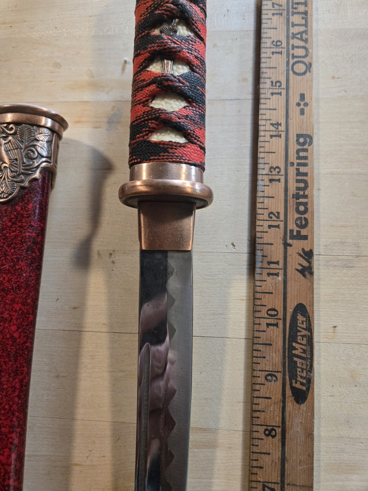 Asian Dagger Decorative Not Sharp.