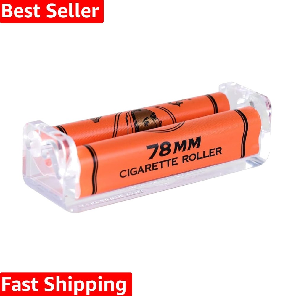 Zig Zag 78mm Cigarette Rolling Machine - Perfect Rolls Anytime, Anywhere