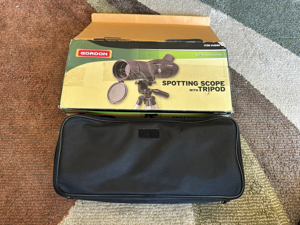 Gordon Spotting Scope with Tripod 20-60 X 60MM