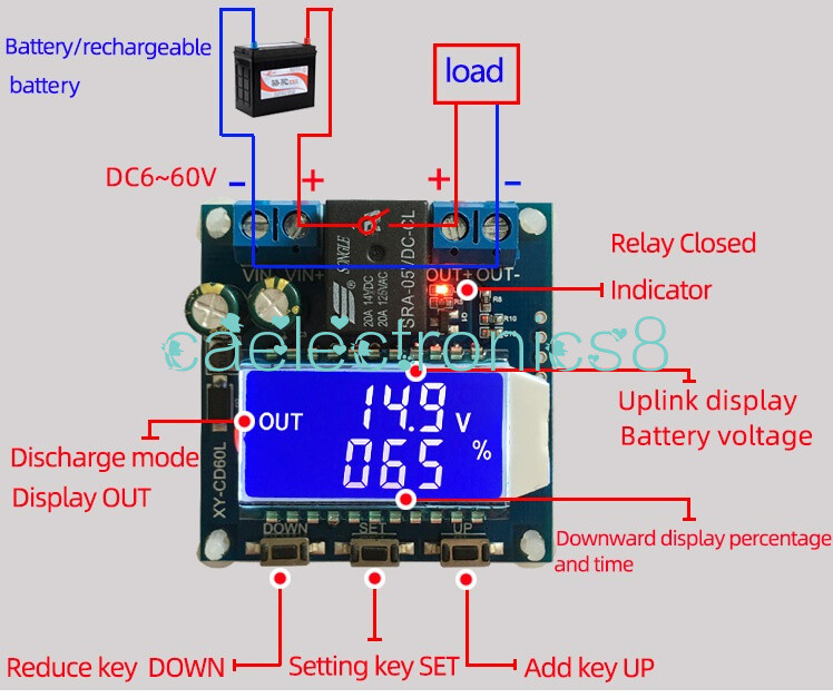 NEW Solar Battery Charger Controller Charging Discharge Control Module