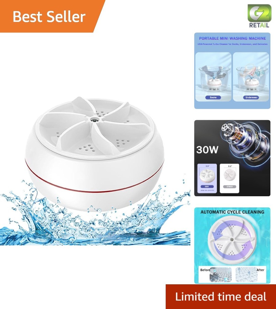 Eco-Friendly Mini USB Washer - Compact, Portable & Environmentally Conscious