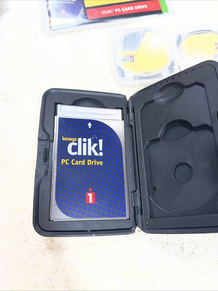 Iomega Click 40! Bundle - UNTESTED sold AS IS