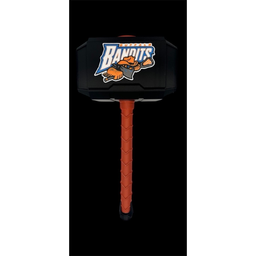 Buffalo Bandits 3D Printed Thor Hammer