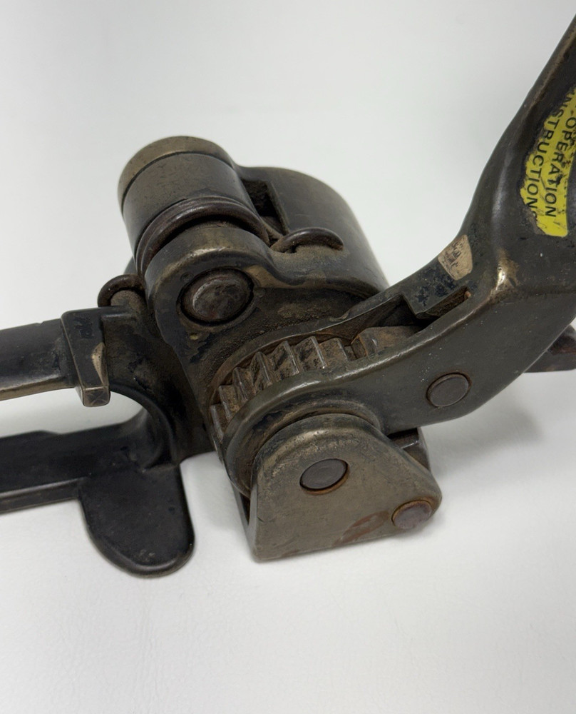 Signode BRASS Tensioner Heavy Duty Strapping - Unknown Size - Great Shape