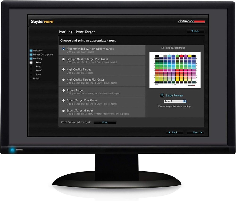 Datacolor Advanced Data Analysis and Calibration Tool for Photographers, Black
