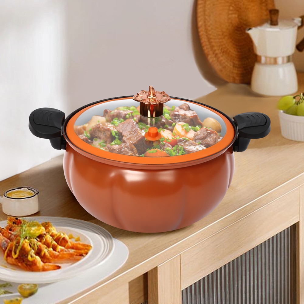 Micro Pressure Cooker Pumpkin Shaped Pressure Micro Pressure Cooking Pot
