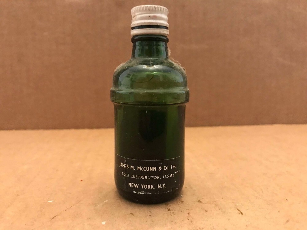 Vintage Very Special Tanqueray English Gin Empty Mini Bottle