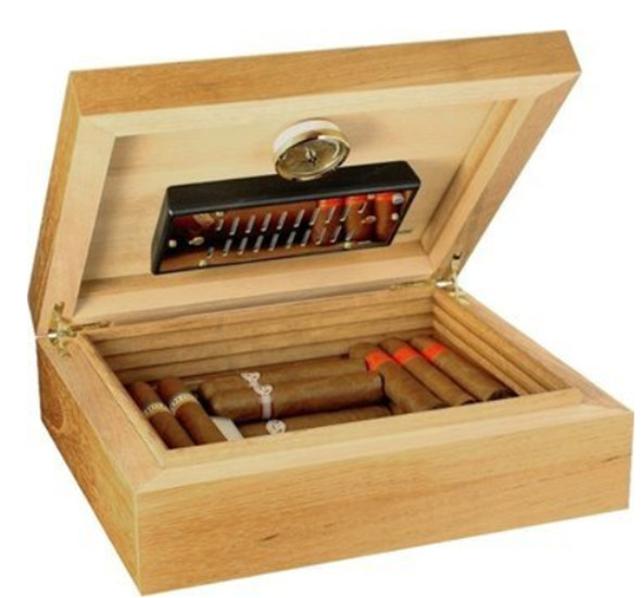 Adorino Humidor Torino Cedar Deluxe Brown
