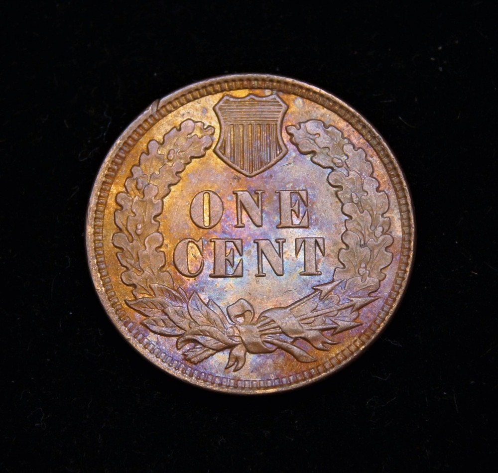 1907  Indian Head Cent  AU