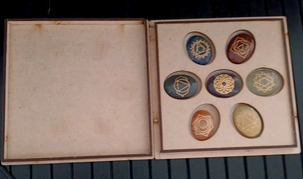 7 Chakra Affirmation Healing Crystals