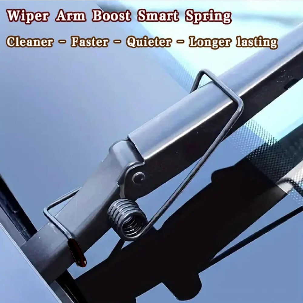 2Pcs Windshield Wiper Arm Pressure Spring Booster, Spring...